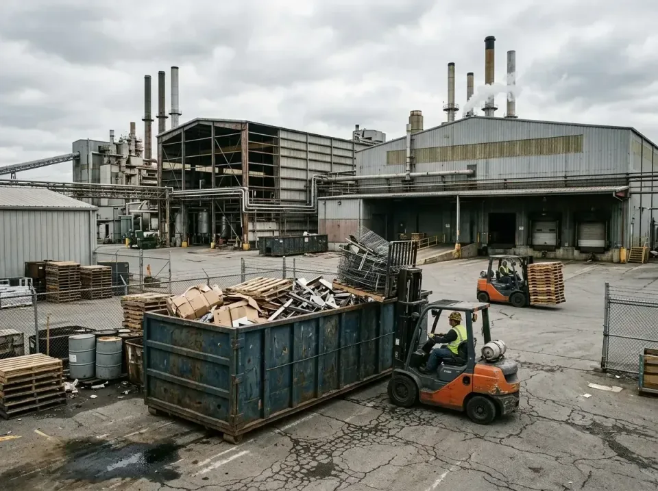 industrial-factory-scrap-conta-003 — frequently asked questions, Cheap Roll-off Dumpster Rentals in South Roxana, IL
